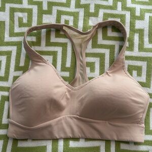 Lululemon “Speed Up” Light Beige Sports BraSize 4